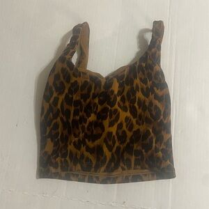 Aerie Leopard Print Crop Top